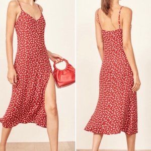 Reformation Crimini Western Floral Dress